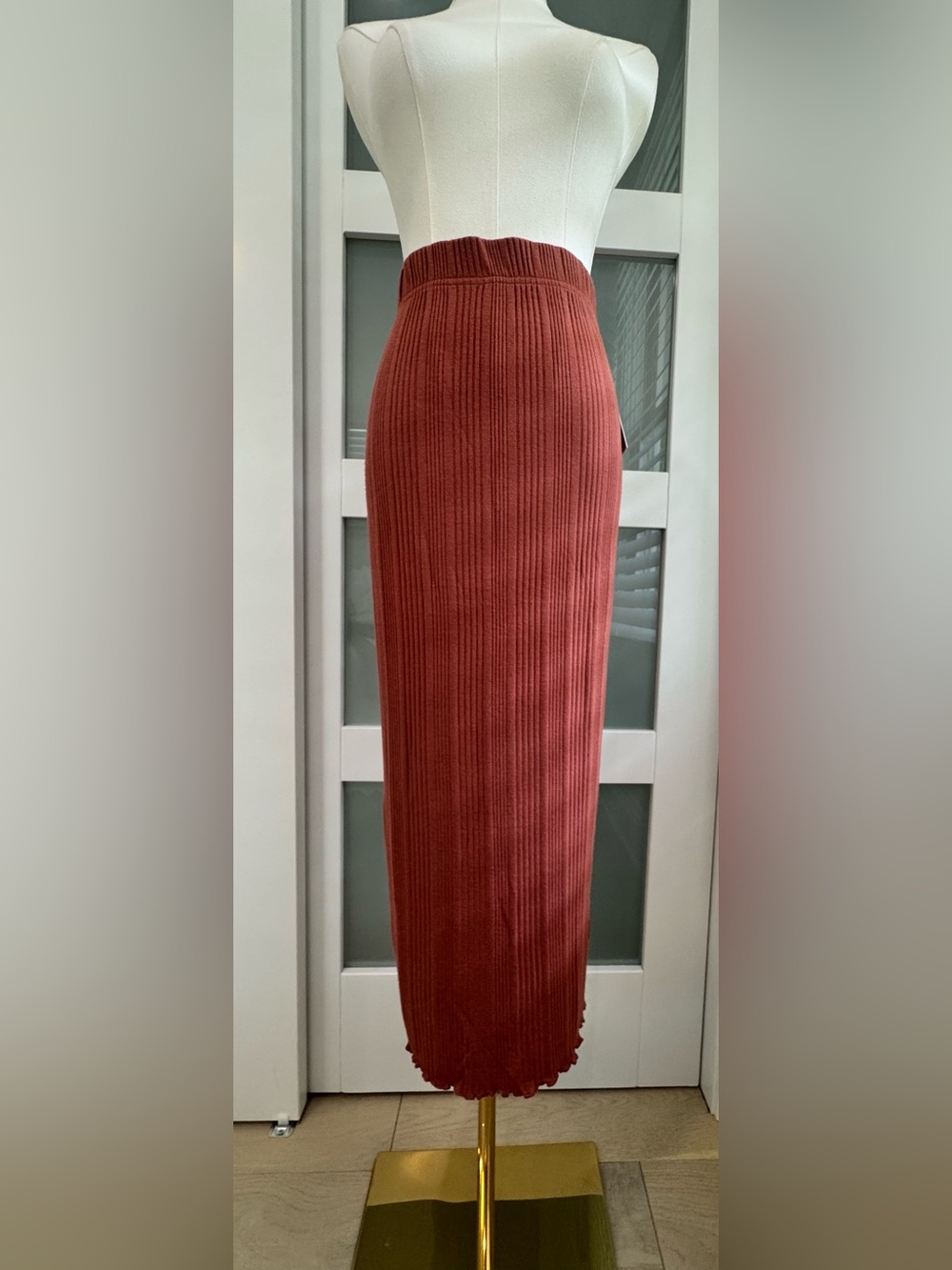 NWT 🔖 O’Neill Ribbed Top + Maxi Skirt Coordinating Outfit Size M - Picture 7 of 11
